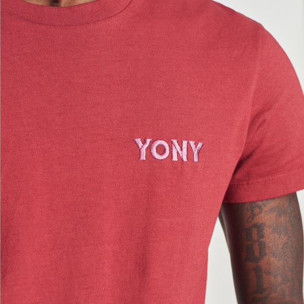 Pigment Dyed Logo Tee