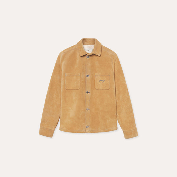 Suede Shirt Jacket