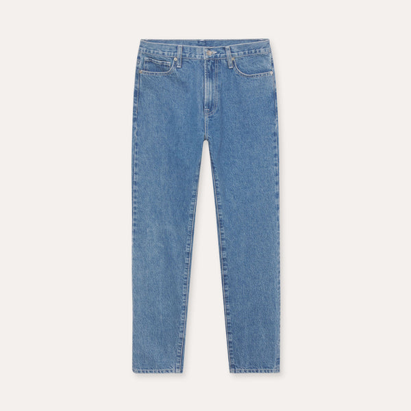 Straight Leg Light Wash Jeans