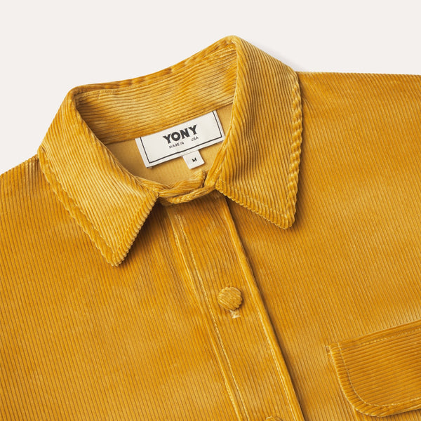 Corduroy Button Down Shirt