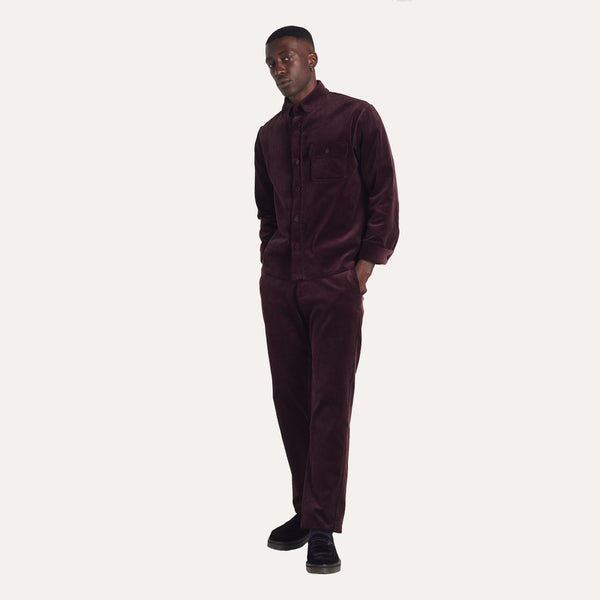 Corduroy Straight Leg Pants