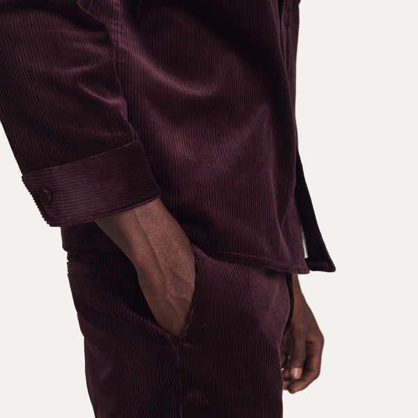 Corduroy Straight Leg Pants