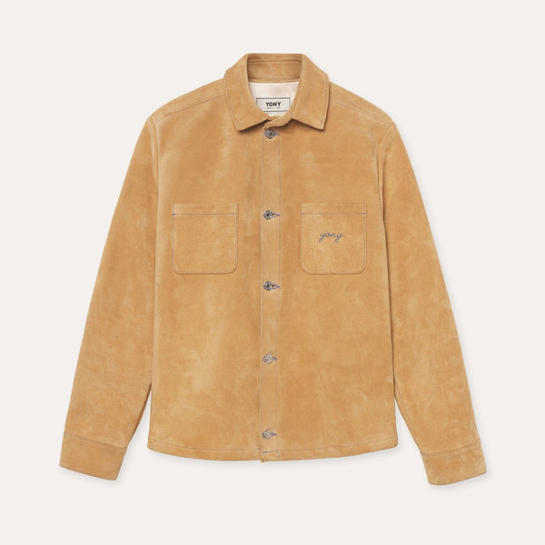 Suede Shirt Jacket